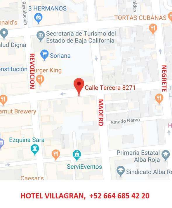 Hotel Villagran Tijuana Kültér fotó